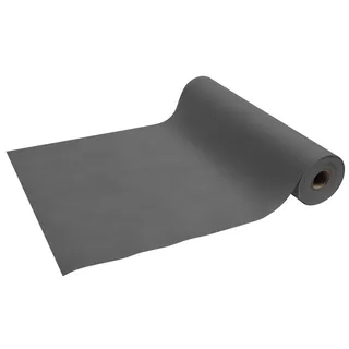 Pronappe Tischdecke R732433I 4er Pack Einweg-Tischläufer aus Spunbond-Vlies Länge 24m Breite 0,4m (pro Rolle) vorgeschnitten alle 1,20m Farbe Anthrazit