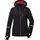 Damen Skijacke/Funktionsjacke mit abzippbarer Kapuze und Schneefang schwarz blau 44