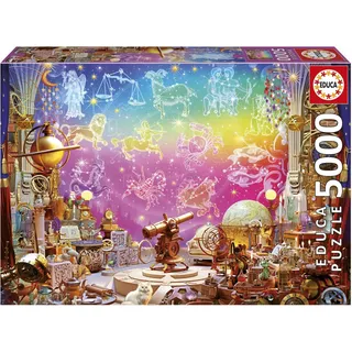 Puzzle, EDUCA Astrologie, 5000 Teile, 157 x 107 cm, Wissenschaft & Weltraum Thema, Für Erwachsene