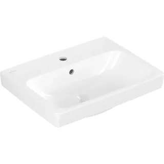 VB Waschbecken Architectura 550x420mm Rechteck 1HL. mit Überlauf Weiß Alpin - Weiß