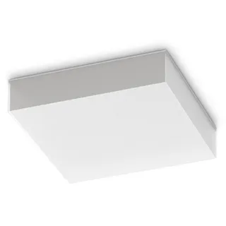 Ideal Lux 326238 SNOW Außendeckenleuchte 250x250mm LED 18W 1950/1360lm 3000K IP65 weiß