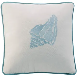 Harbor House Coastline Square Kissen, 40,6 x 40,6 cm Elfenbeinfarben