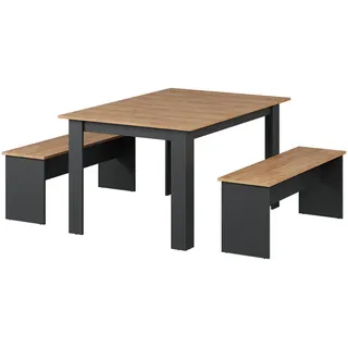 Vicco Sentio 3-tlg. anthrazit matt