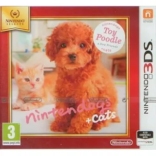 Nintendo gs and Cats 3d: Toy Poodle - Multicolor