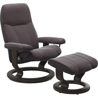 Stressless Relaxsessel Consul Leder 76 x 100 x 71 cm rot mit Classic Base