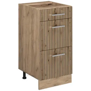 Vicco Schubladenschrank R-Line 40 x 81,6 x 46 cm Beige