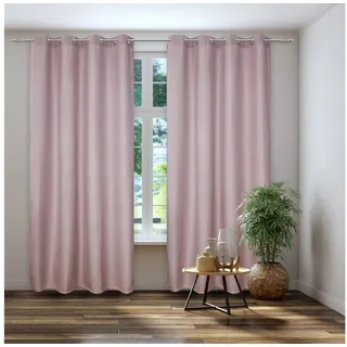 Kutti Dimout Ösen 140 x 145 cm rose