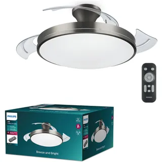 Philips Atlas 48,5 cm Deckenventilator Nickel