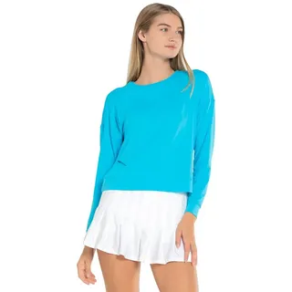 Lucky In Love Hype Langarm-t-shirt - Parrot Blue - L