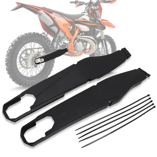 AnXin Motorrad Schwingenschutz für EXC125 EXC200 EXC300 EXC-F350 EXC-F400 EXC-F450 EXC-F560 TC / FC125 FC250 / 350/450 TE125/250 FE250/350/450 Schwarz
