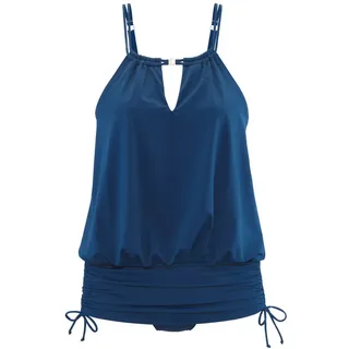 LASCANA LASCANA, Badekleid Mit verstellbarer Länge, blau