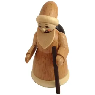 Weihnachtsmann 6cm Figur Tischdeko Erzgebirge NEU Seiffen erzgebirge figur natur
