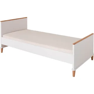 Paidi Jugendbett LOTTE & FYNN 90 x 200 cm Eiche massiv weiß