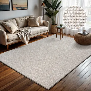 Sanat Lora Plus Kinderteppich 120 x 170 cm Beige