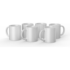 Bild Mug Press, gestaltbare Tassen, 340ml, weiß, 6er-Pack (2008942)