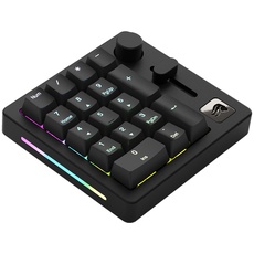 Bild GMMK Wireless Numpad, schwarz, Glorious Fox Linear, hot-swap, USB/Bluetooth (GLO-GMMK-NP-FOX-B)