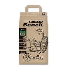 2 x 7 l Super Benek Corn Cat Ultra Fresh Grass Nisip pentru pisici