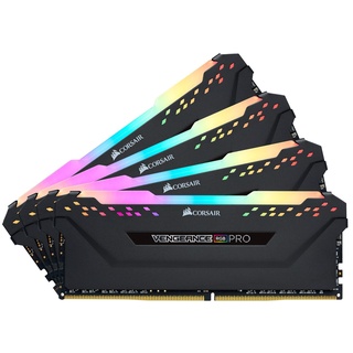 Vengeance RGB PRO 32GB (4x8GB) DDR4 3600MHz C18 XMP 2.0 Enthusiast RGB LED-Beleuchtung Speicherkit - schwarz