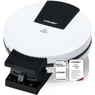 Cloer 120 Waffeleisen Weiß