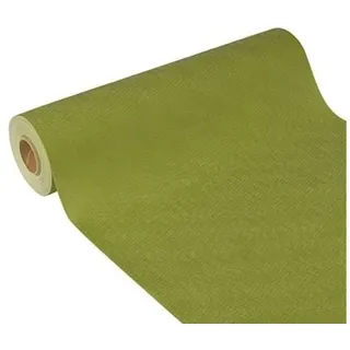Papstar Papstar, Tischläufer, stoffähnlich, Vlies "soft selection plus" 24mx40 cm olivgrün #85758