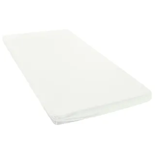 OTTO home Spannbettlaken Baumwolle-Mikrofaser-Jersey 90 x 200 - 140 x 200 - 180 x 200 cm weiß