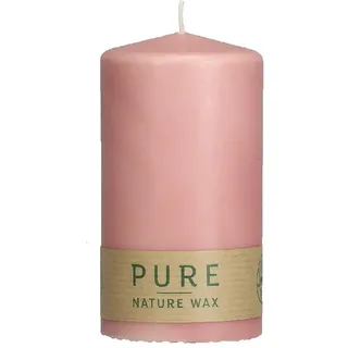 Wenzel Pure Kerze Safe Candle 13x7cm antikrosa, rosa