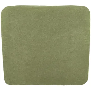 Meyco Baby Wickelauflagenbezug Frottee - 85x75cm - Spannbetttuch Wickelunterlage - 80% Baumwolle - Oeko Tex zertifiziert - kuschelig weich & hautfreundlich - waschbar & trocknergeeignet - Olive Grün
