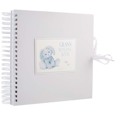 White Cotton Cards Blue 'Gran's Boasting Book' Memory Book (NRB5C), of