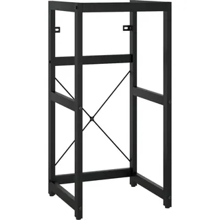 vidaXL Badezimmer Waschtischgestell Schwarz 40x38x83 cm Eisen - Schwarz