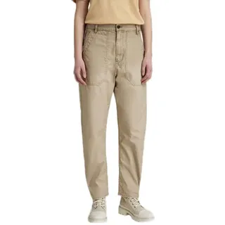G-STAR RAW Damen 3D Fatigue Boyfriend Hose, Beige (Tree House Vintage gd D22477-9740-D486), 32