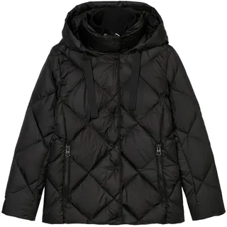 Marc O'Polo Damen 309032970077_990_46 WOVEN OUTDOOR JACKETS, Schwarz, 46 EU