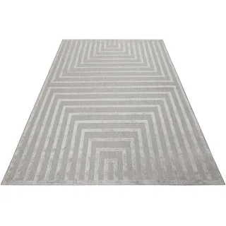 Esprit Carolina Outdoorteppich 133 x 200 cm Grau/Silber