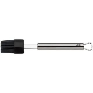 WMF Profi Plus Grill-/ Backpinsel 20 cm, Cromargan Edelstahl, teilmattiert, Silikonborsten, Marinadenpinsel, spülmaschinengeeignet, hitzebeständig bis 200°C