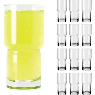 LIBBEY 70533 Trinkglas, "NEWTON", 473 ml, 12er Set, stapelbar