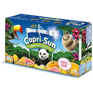 Capri Sun Jungle Drink 10x200ml Trinkpacks mit Mehrfruchtsaft 2000ml