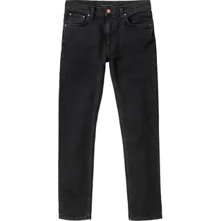 Nudie Jeans Lean Dean Jeans Schwarz 31 / 32 Mann Schwarz 31 - Schwarz