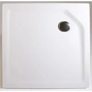 Breuer Classic Line Quadrat-Duschwanne 90 x 90 cm Acryl Weiß