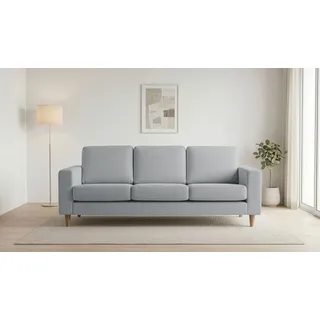 OTTO home Couch Polyester 3-Sitzer Grau