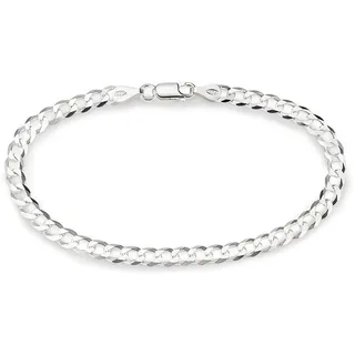 Armband BRUNO BANANI "Schmuck Geschenk Silber 925 Armschmuck Armkette Panzerkette" Gr. 19, silber (silberfarben), Armbänder, Herren, 19, Silber 925 (Sterlingsilber), Armband