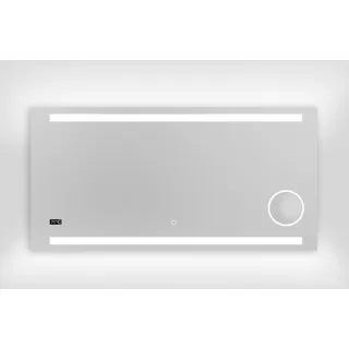 LED Badezimmerspiegel TALOS King Badspiegel mit Beleuchtung 120x60 cm – Wandspiegel mit beleuchteten Kosmetikspiegel – Lichtfarbe Neutralweiß