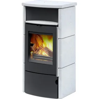 Accente Turin 2.0 Kaminofen Sandstein Grau 6 kW mit Automatik