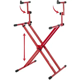 GATOR GFW-KEY-5100XRED Instrumentenständer Rot