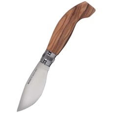 Marietti TSA08UL ARBURESE Traditionelles Messer mit Jutebeutel, 8 cm Glatte Klinge
