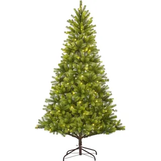 Künstlicher Weihnachtsbaum LED Tannenbaum Nagano 180 cm Kunsttanne Grün