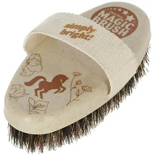 Kerbl Magic Brush Pferdekardätsche 17x8 cm, water lily