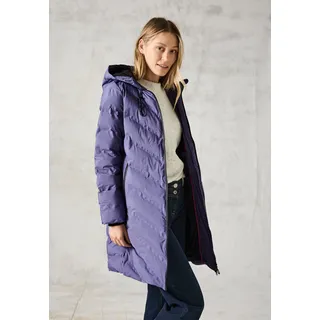 Cecil Damen B101039 Mantel mit Schweißnähten, Stormy Violet, XXL