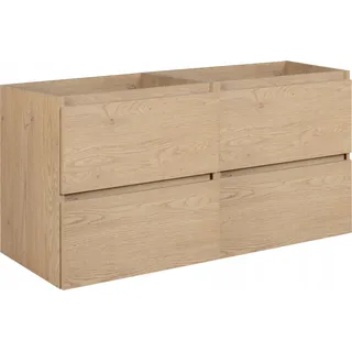 RODAN | Waschbeckunterschrank 120 CM - Eiche Hell - Badmöbel, Badezimmerschränk, Badezimmermöbel, Badschranke - Hellbraun