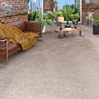 OTTO home Rava Teppichboden 400 x 525 cm Beige/Taupe