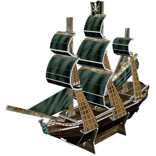 Revell - 3D Puzzle - Piratenschiff (24 Teile) Schiff Piraten Pirate Ship Puzzel