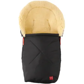 Kaiser Baby Kaiser 6534125 - Kuschelsäckchen, Lammfell Medizin, Farbe: schwarz